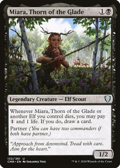 Miara, Thorn of the Glade · Commander Legends 133/718