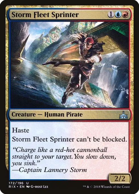 Storm Fleet Sprinter · Rivals of Ixalan 172/205