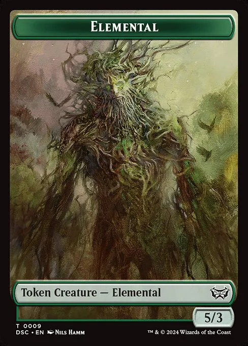 Elemental · Duskmourn Commander Tokens 9/23