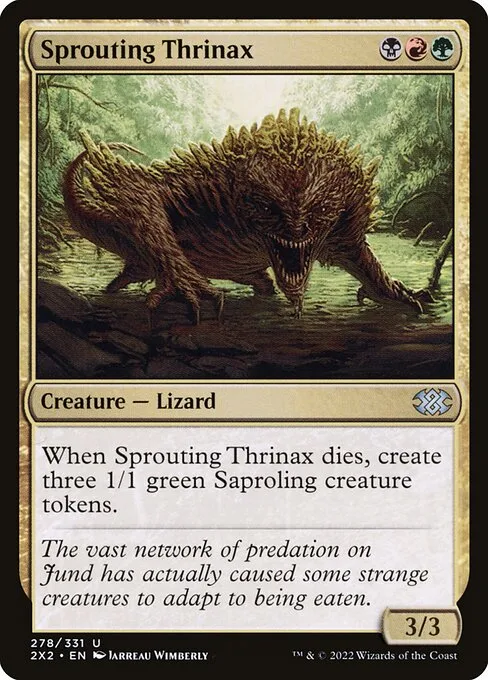 Sprouting Thrinax · Double Masters 2022 278/579