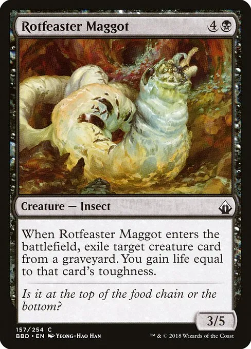 Rotfeaster Maggot · Battlebond 157/256