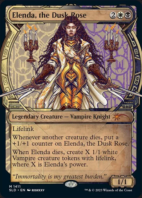 Elenda, the Dusk Rose · Secret Lair Drop 1411/2547