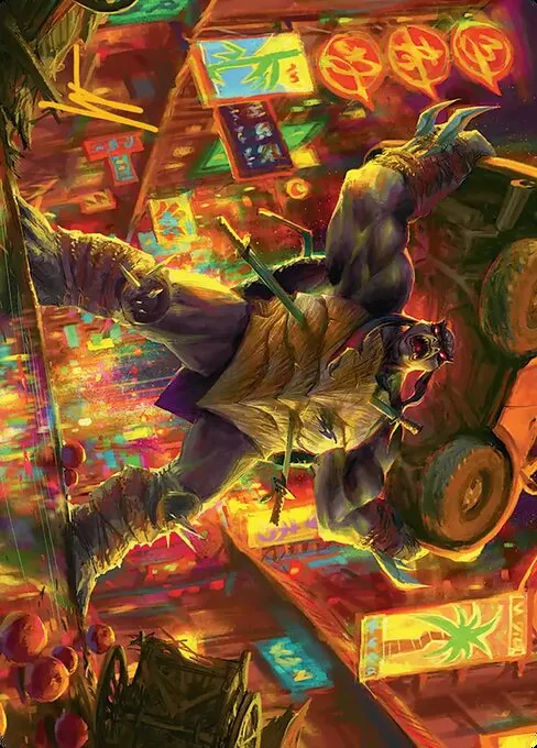 Slash, Reptile Rampager // Slash, Reptile Rampager · Teenage Mutant Ninja Turtles Art Series 10/54
