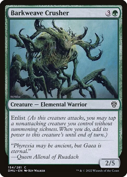 Barkweave Crusher · Dominaria United 154/453