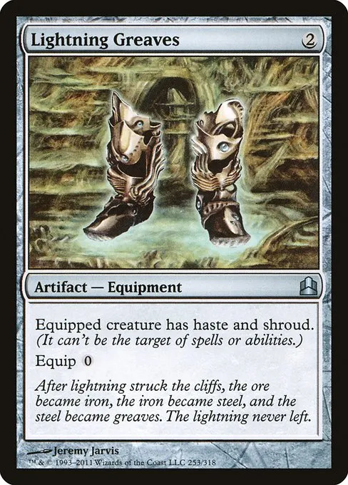Lightning Greaves · Commander 2011 253/318