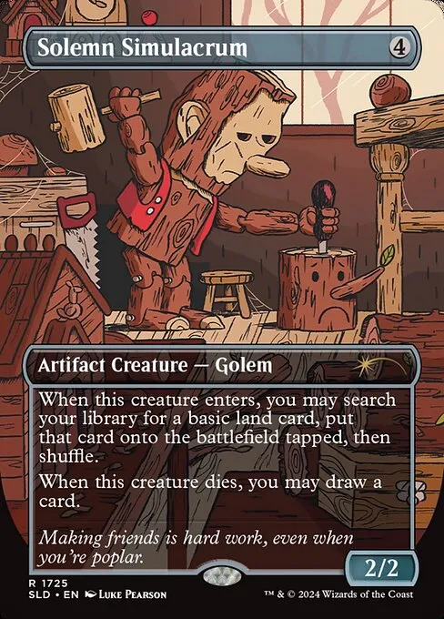 Solemn Simulacrum · Secret Lair Drop 1725/2547