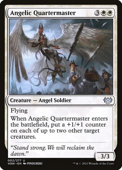 Angelic Quartermaster · Innistrad: Crimson Vow 2/423