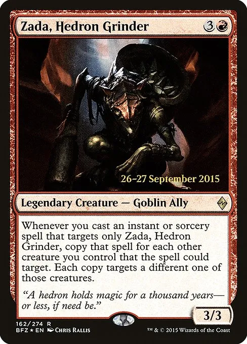 Zada, Hedron Grinder · Battle for Zendikar Promos 162s/90