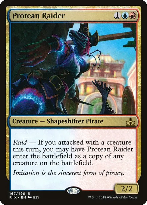 Protean Raider · Rivals of Ixalan 167/205