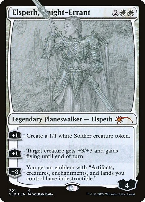 Elspeth, Knight-Errant · Secret Lair Drop 701/2547