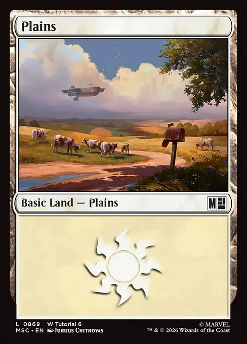 Plains · Marvel Super Heroes Commander 869/9