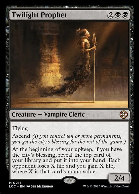 Twilight Prophet · The Lost Caverns of Ixalan Commander 211/370