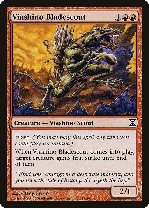 Viashino Bladescout · Time Spiral 185/301