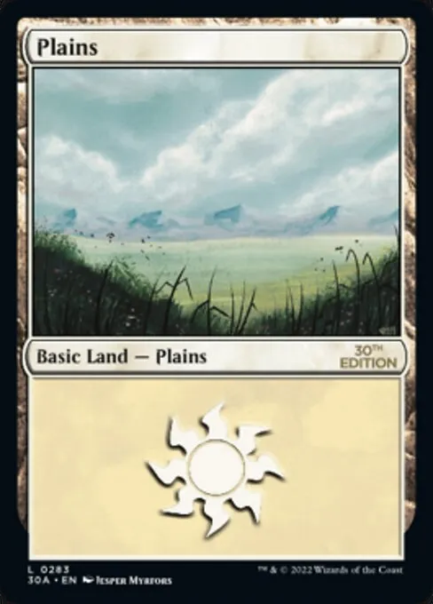 Plains · 30th Anniversary Edition 283/594