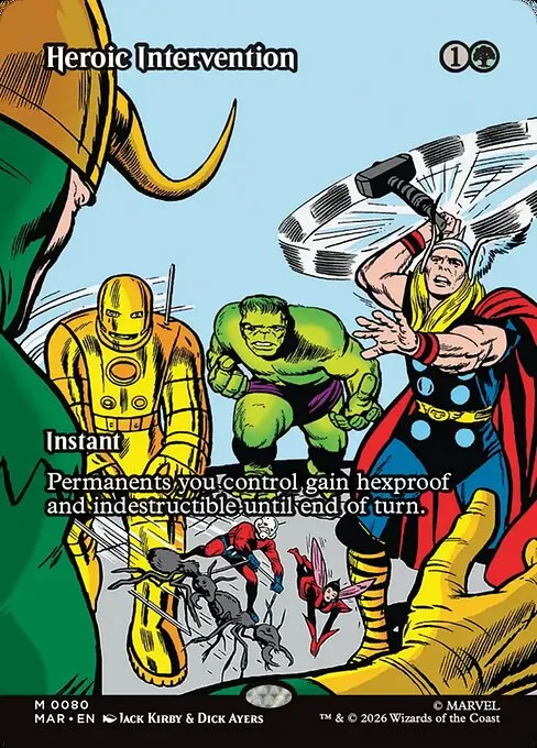 Heroic Intervention · Marvel Universe 80/53