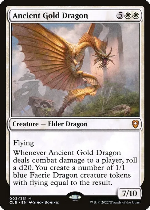 Ancient Gold Dragon · Commander Legends: Battle for Baldur's Gate 3/936