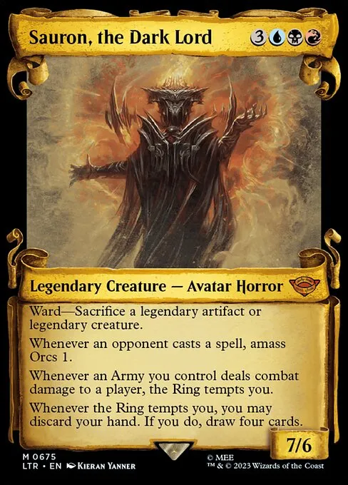 Sauron, the Dark Lord · The Lord of the Rings: Tales of Middle-earth 675/856
