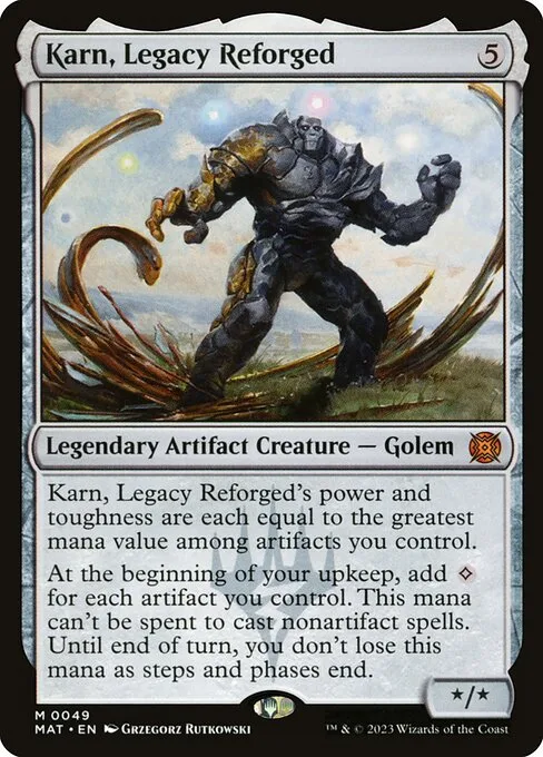 Karn, Legacy Reforged · March of the Machine: The Aftermath 49/230