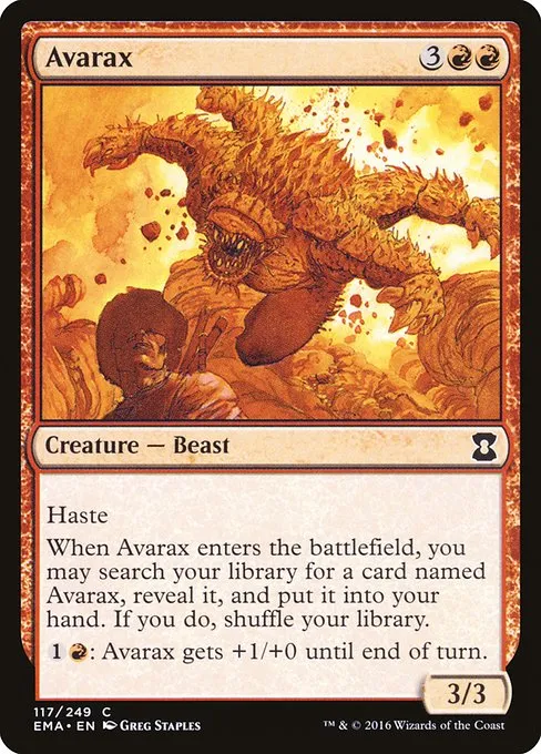 Avarax · Eternal Masters 117/249