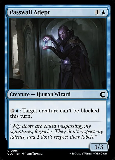 Passwall Adept · Ravnica: Clue Edition 91/284