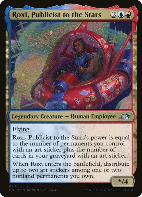 Roxi, Publicist to the Stars · Unfinity 463/639