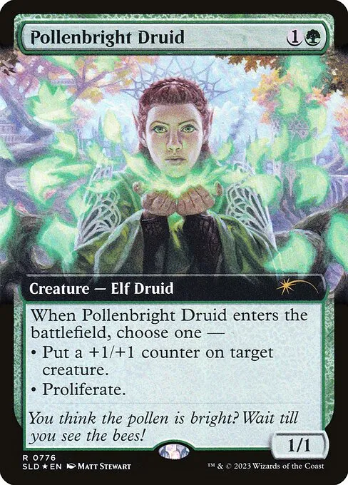 Pollenbright Druid · Secret Lair Drop 776/2547