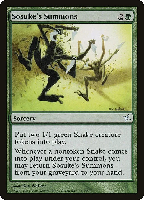 Sosuke's Summons · Betrayers of Kamigawa 145/165