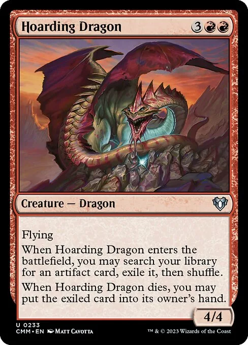Hoarding Dragon · Commander Masters 233/1067