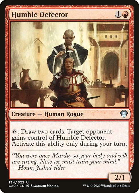 Humble Defector · Commander 2020 154/322