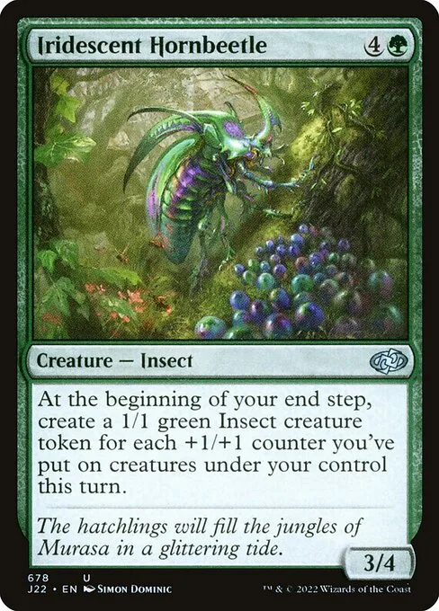 Iridescent Hornbeetle · Jumpstart 2022 678/835