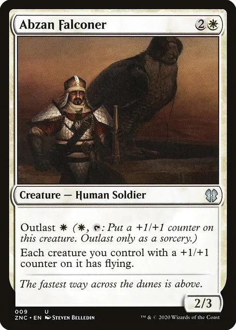Abzan Falconer · Zendikar Rising Commander 9/142