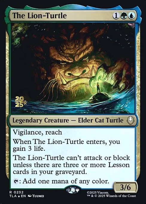 The Lion-Turtle · Avatar: The Last Airbender Promos 232s/80