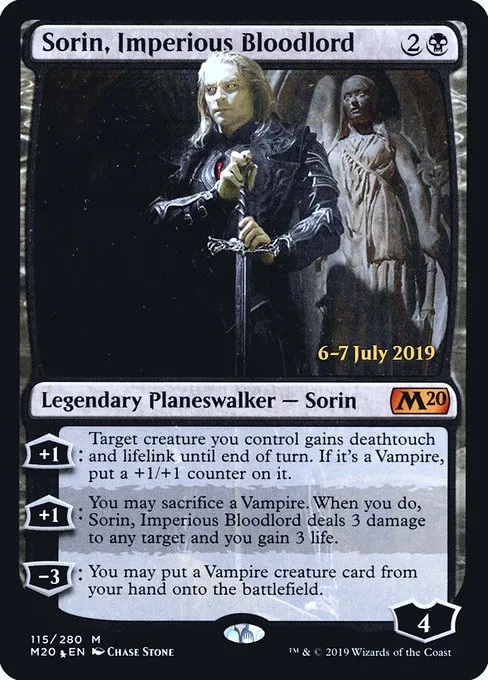 Sorin, Imperious Bloodlord · Core Set 2020 Promos 115s/144