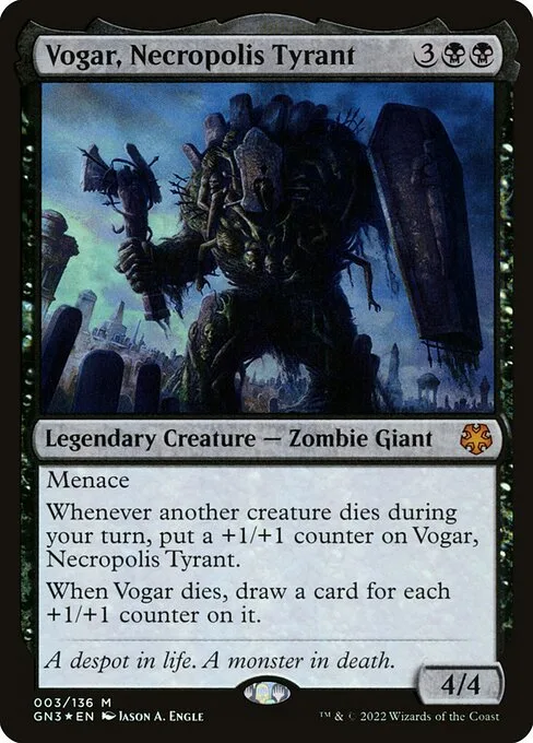 Vogar, Necropolis Tyrant · Game Night: Free-for-All 3/135