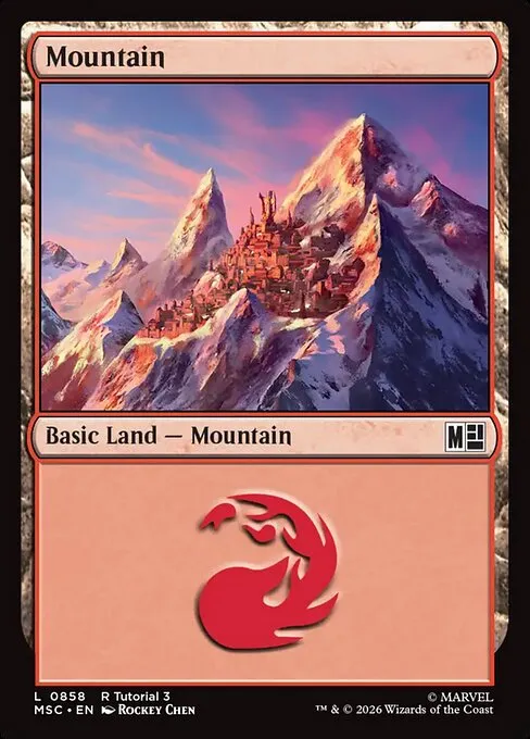 Mountain · Marvel Super Heroes Commander 858/9