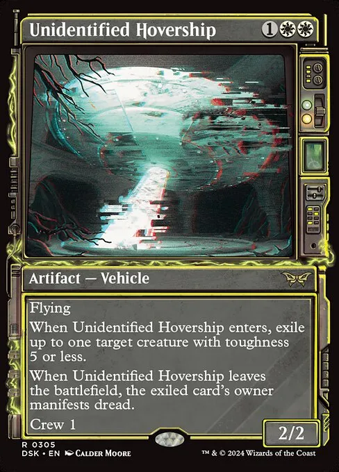 Unidentified Hovership · Duskmourn: House of Horror 305/419