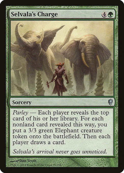 Selvala's Charge · Conspiracy 39/210