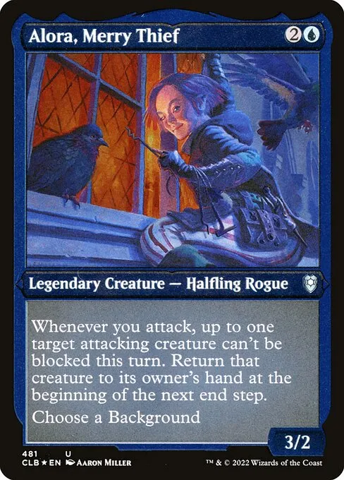 Alora, Merry Thief · Commander Legends: Battle for Baldur's Gate 481/936