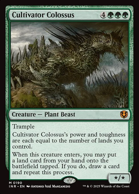 Cultivator Colossus · Innistrad Remastered 190/495