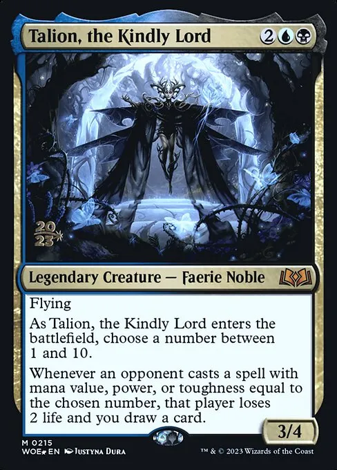 Talion, the Kindly Lord · Wilds of Eldraine Promos 215s/160
