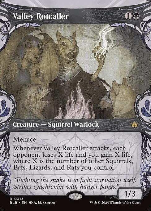 Valley Rotcaller · Bloomburrow 313/398