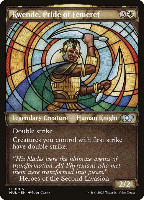 Kwende, Pride of Femeref · Multiverse Legends 5/261