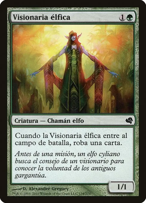 Elvish Visionary · Salvat 2011 134/224