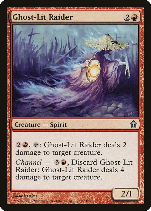 Ghost-Lit Raider · Saviors of Kamigawa 99/165