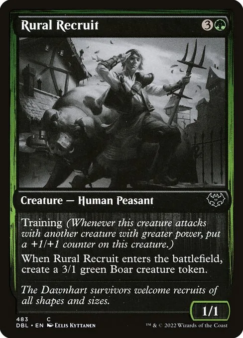 Rural Recruit · Innistrad: Double Feature 483/535