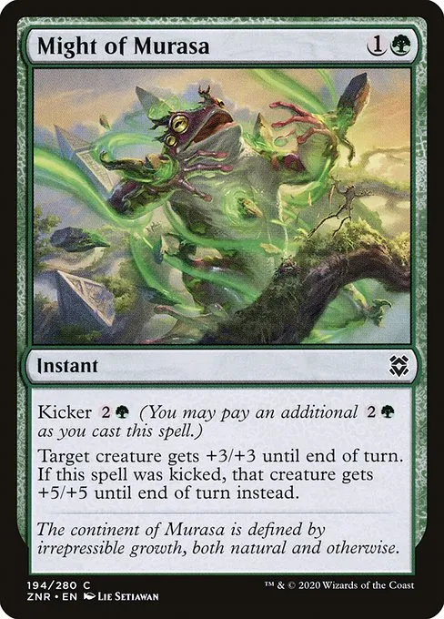Might of Murasa · Zendikar Rising 194/407