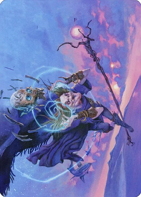 Zur, Eternal Schemer // Zur, Eternal Schemer · Dominaria United Art Series 56/81
