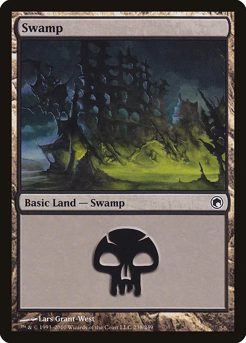 Swamp · Scars of Mirrodin 238/249