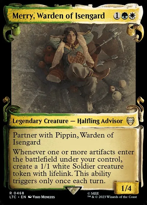 Merry, Warden of Isengard · Tales of Middle-earth Commander 468/591