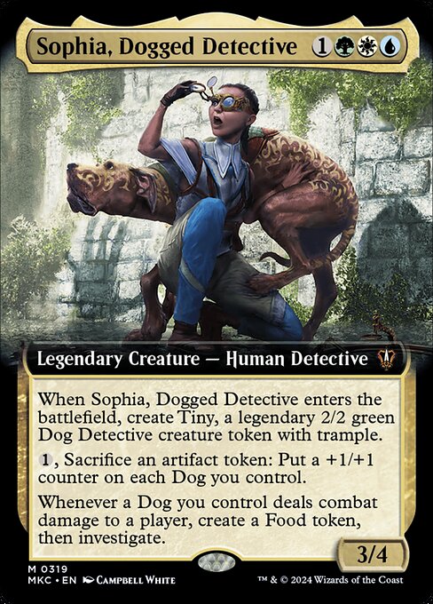 Sophia, Dogged Detective · Murders at Karlov Manor Commander 319/358